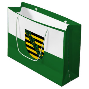 Flag of Saxony Large Gift Bag