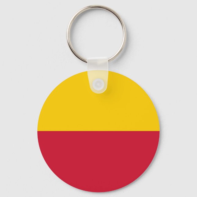 Flag of Schagen Key Ring (Front)