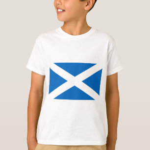 Flag of Scotland - Bratach na h-Alba T-Shirt
