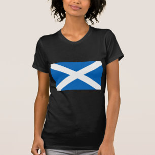 Flag of Scotland - Bratach na h-Alba T-Shirt