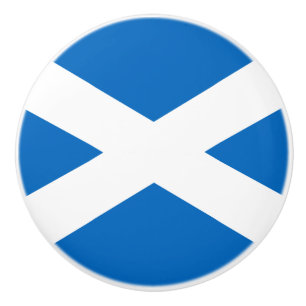 Flag of Scotland Ceramic Knob