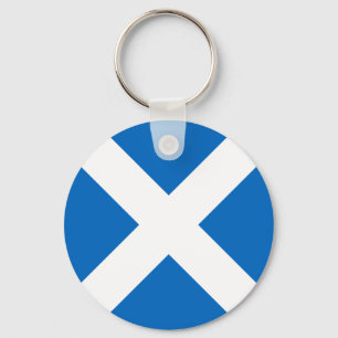 Flag of Scotland Key Ring