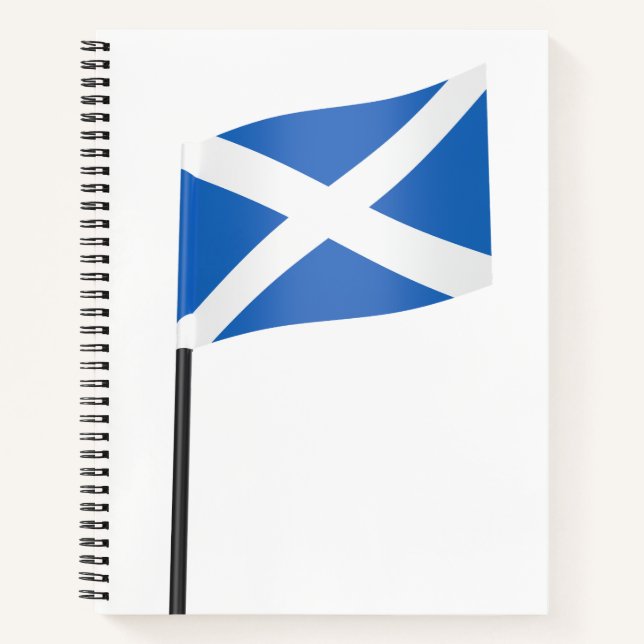 Flag of Scotland Notebook (Front)