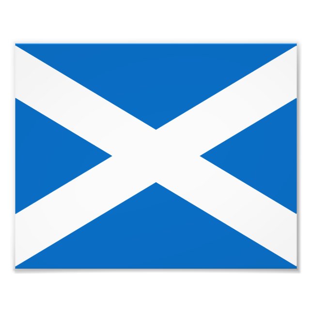 Flag of Scotland Photo Print (Front)