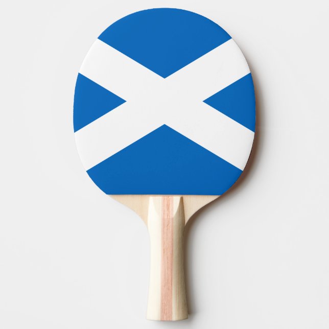 Flag of Scotland Ping Pong Paddle (Front)