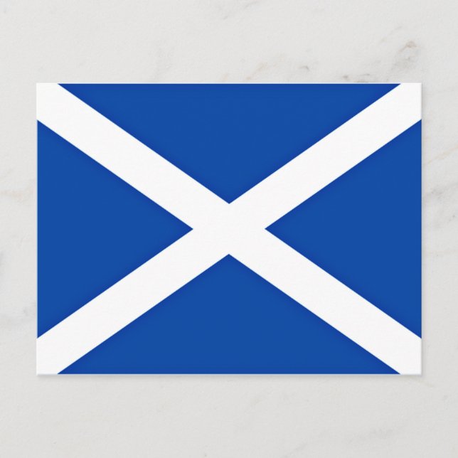 Flag of Scotland Postcard (Front)