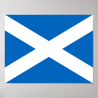 Flag of Scotland Poster
