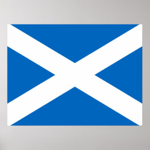 Flag of Scotland Poster