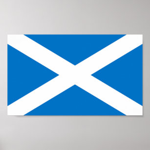Flag of Scotland Poster