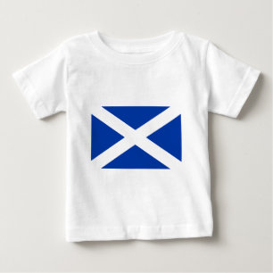 Flag of Scotland Saltire - High Quality Image Baby T-Shirt