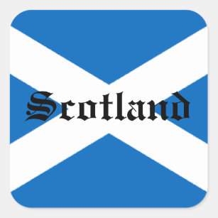 Flag of Scotland Square Sticker
