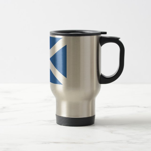 Flag of Scotland Travel Mug (Right)