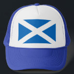 Flag of Scotland Trucker Hat<br><div class="desc">Flag of Scotland Trucker Hat</div>
