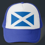 Flag of Scotland Trucker Hat<br><div class="desc">Flag of Scotland Trucker Hat</div>