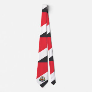 Flag of Sealand, with coat of arms superimposed Tie