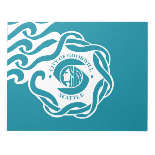 Flag of Seattle (Washington) Notepad