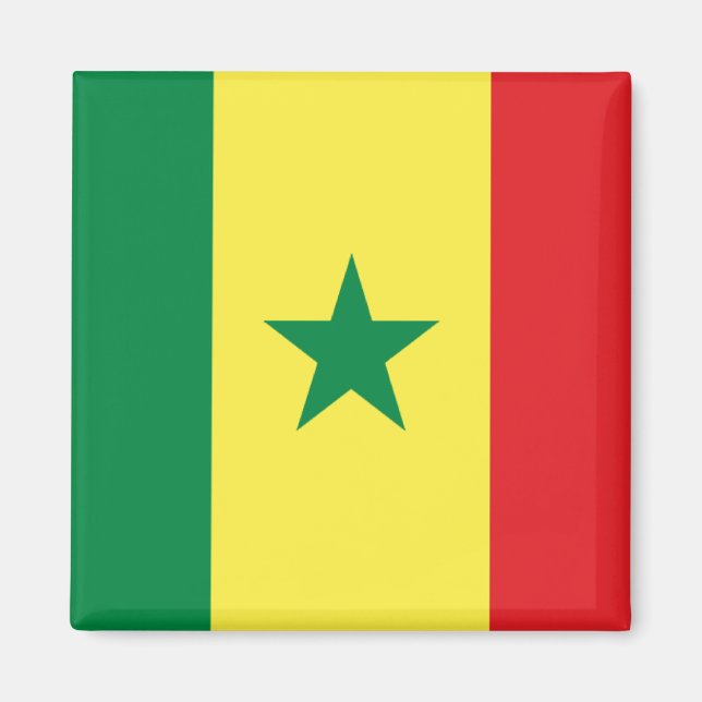 Flag of Senegal Magnet (Front)