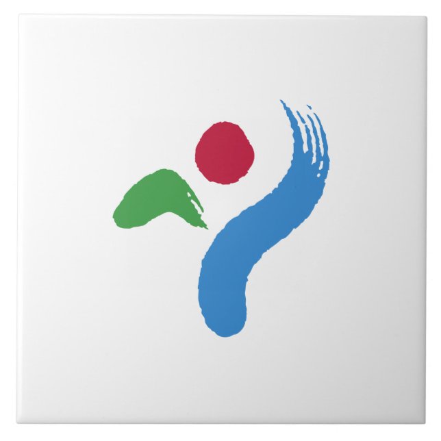 Flag of Seoul (South Korea) Tile (Front)
