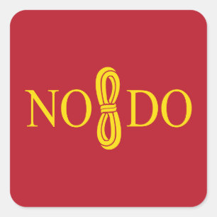 Flag of Sevilla, Spain Square Sticker