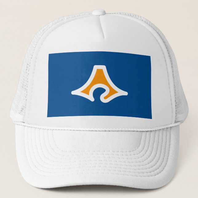 Flag of Shizuoka Prefecture, Japan Trucker Hat (Front)