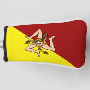 Flag of Sicily (Italy) Golf Head Cover