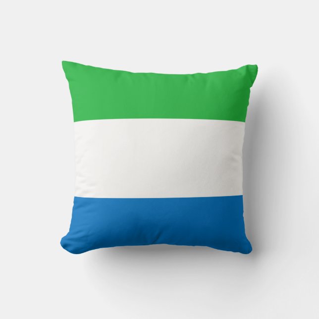 Flag of Sierra Leone Cushion (Front)