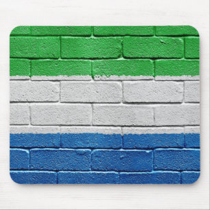 Flag of Sierra Leone Mouse Pad