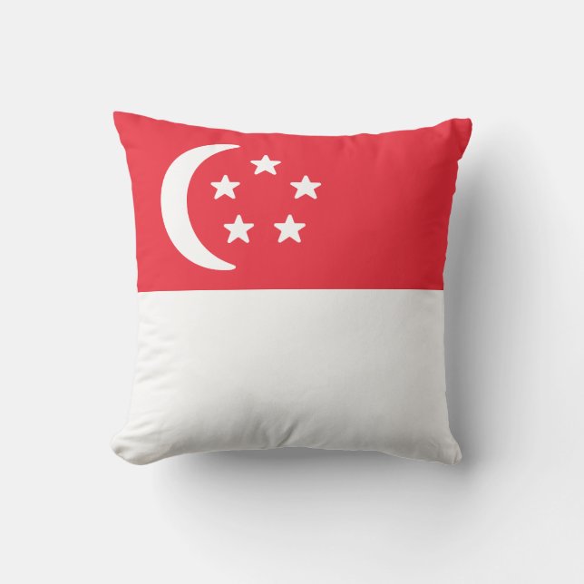 Flag of Singapore Cushion (Front)