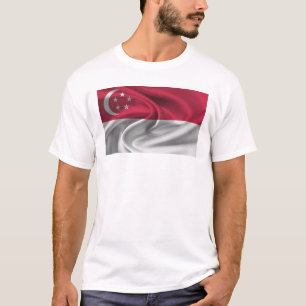 Flag Of Singapore T-Shirt