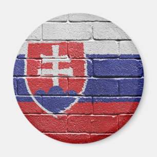 Flag of Slovakia Magnet