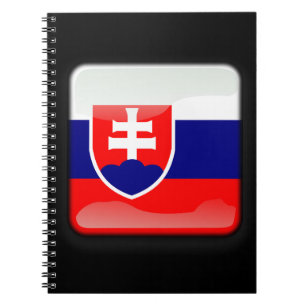 Flag of Slovakia Notebook