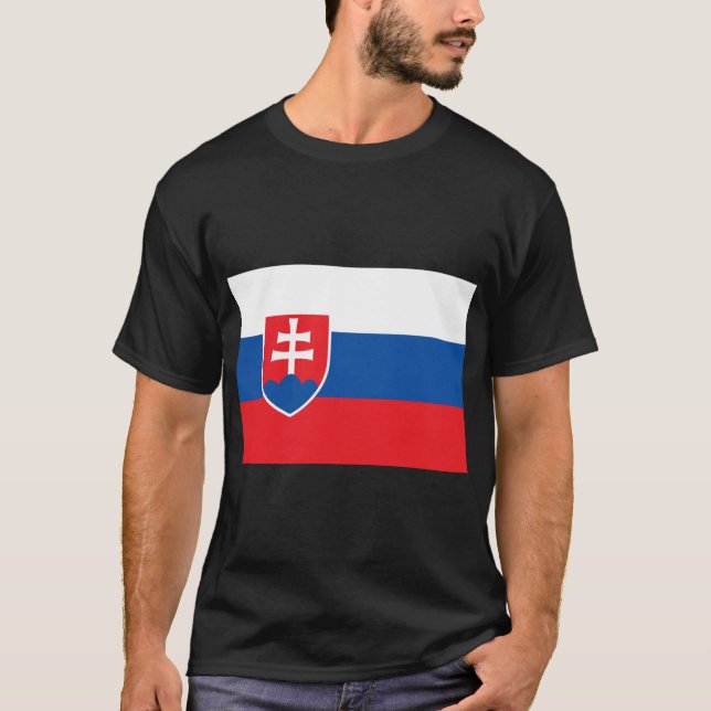 Flag of Slovakia T-Shirt (Front)