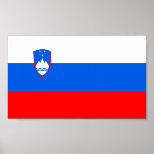 Flag of Slovenia Poster