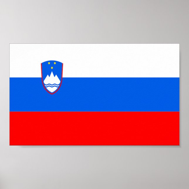Flag of Slovenia Poster (Front)