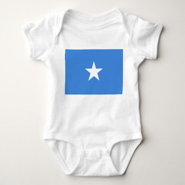 Flag of Somalia Baby Bodysuit (Front)