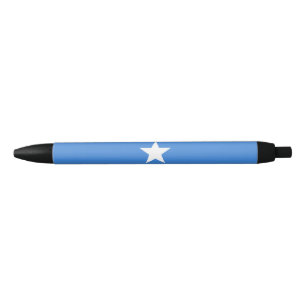 Flag of Somalia Black Ink Pen