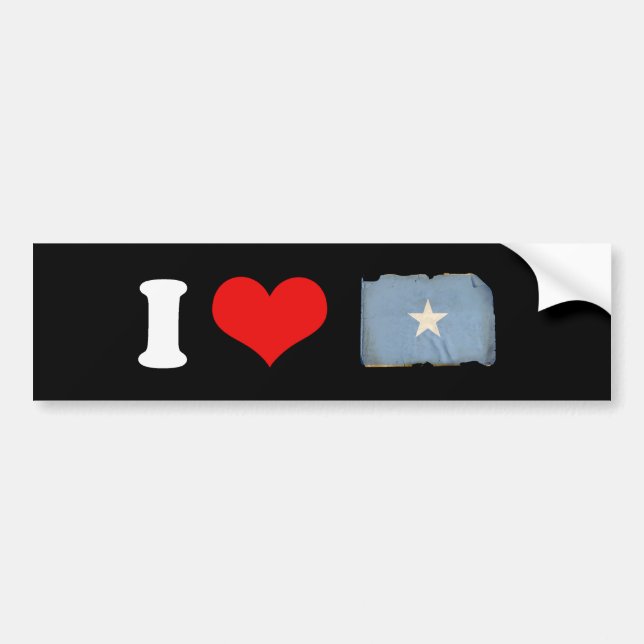 Flag of Somalia Bumper Sticker (Front)
