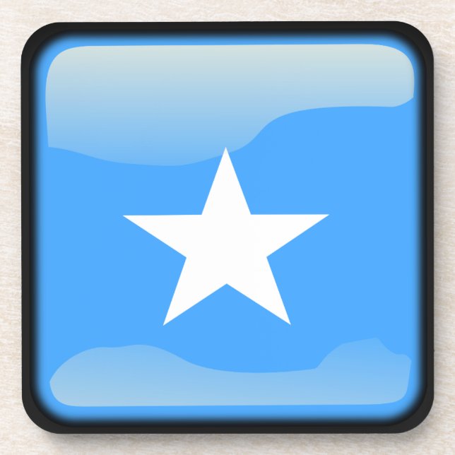 Flag of Somalia Coaster (Front)