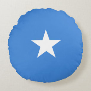 Flag of Somalia Round Cushion