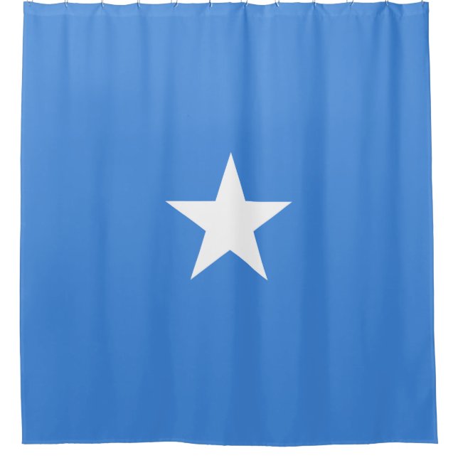 Flag of Somalia Shower Curtain (Front)