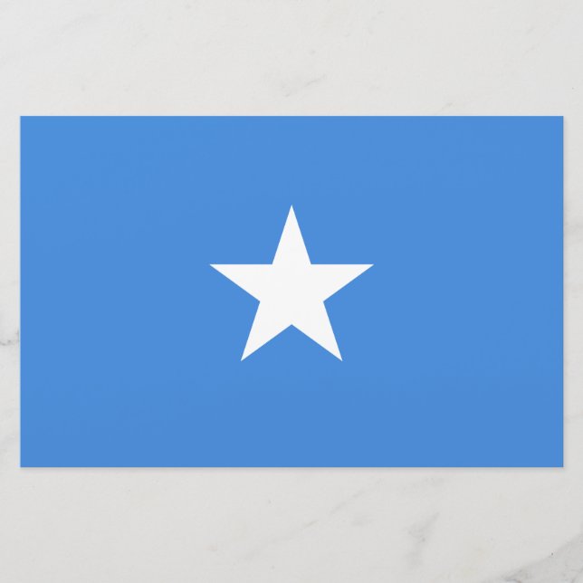 Flag of Somalia Stationery (Front)