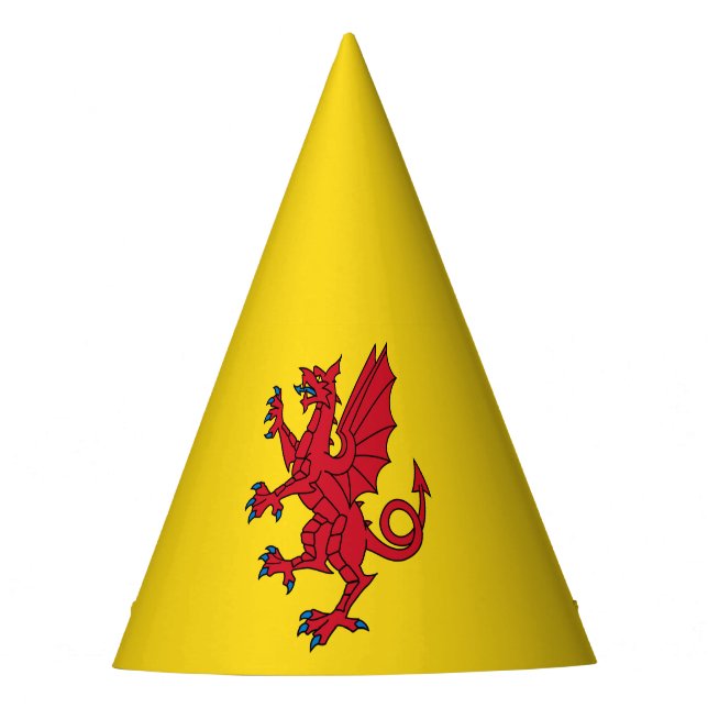 Flag of Somerset Party Hat (Front)