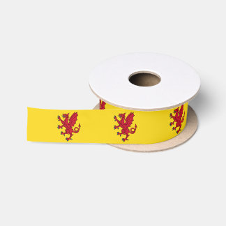 Flag of Somerset Satin Ribbon