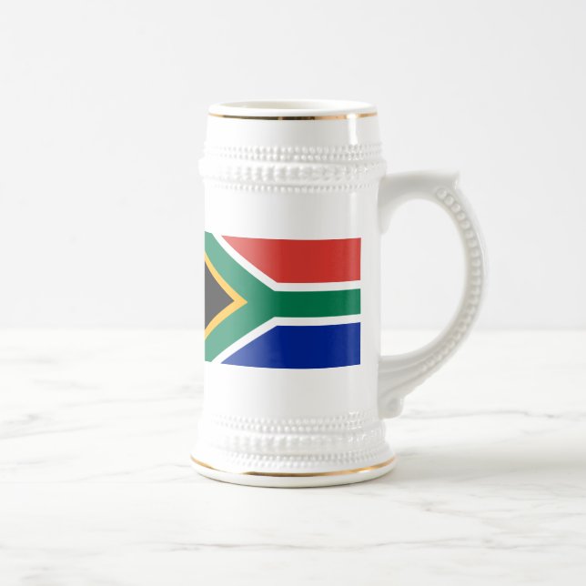 Flag of South Africa Beer Stein (Right)