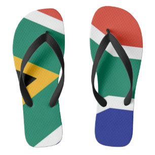 Flag of South Africa Bokke Jandals