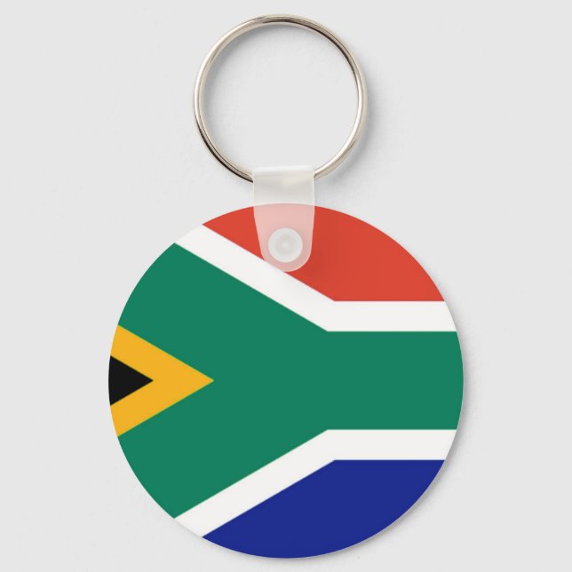 Flag of South Africa Bokke Key Ring (Front)