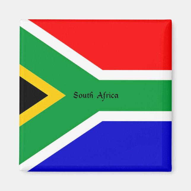 Flag of South Africa Magnet (Front)