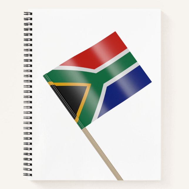 Flag of South Africa Notebook (Front)