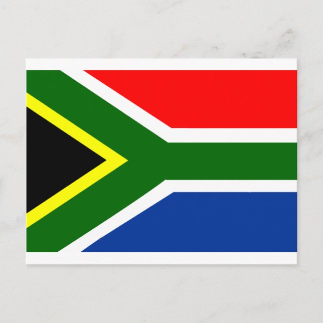 Flag of South Africa Postcard (Front)