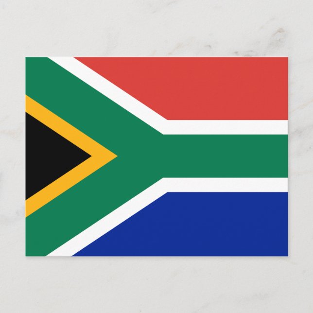 Flag of South Africa Postcard (Front)